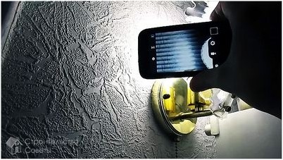 лазерного света