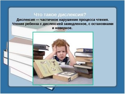 дислексии дислексии